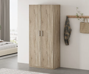 Armoire de rangement 'Mike' 80 cm 2 portes