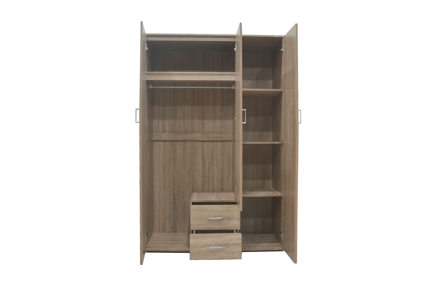 Armoire 'Marc' 3 portes avec miroir Sonoma – Image 7