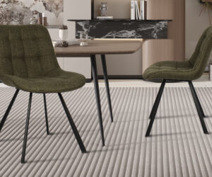 Chaise 'Ariba' Ote Tissu Montego 350 Vert