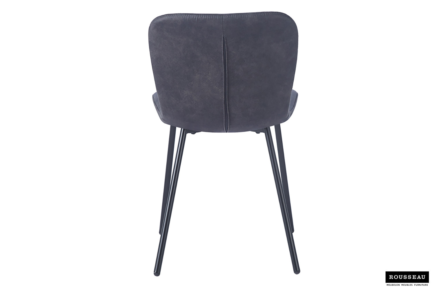 Chaise 'Susan' PU Gris foncé – Image 6