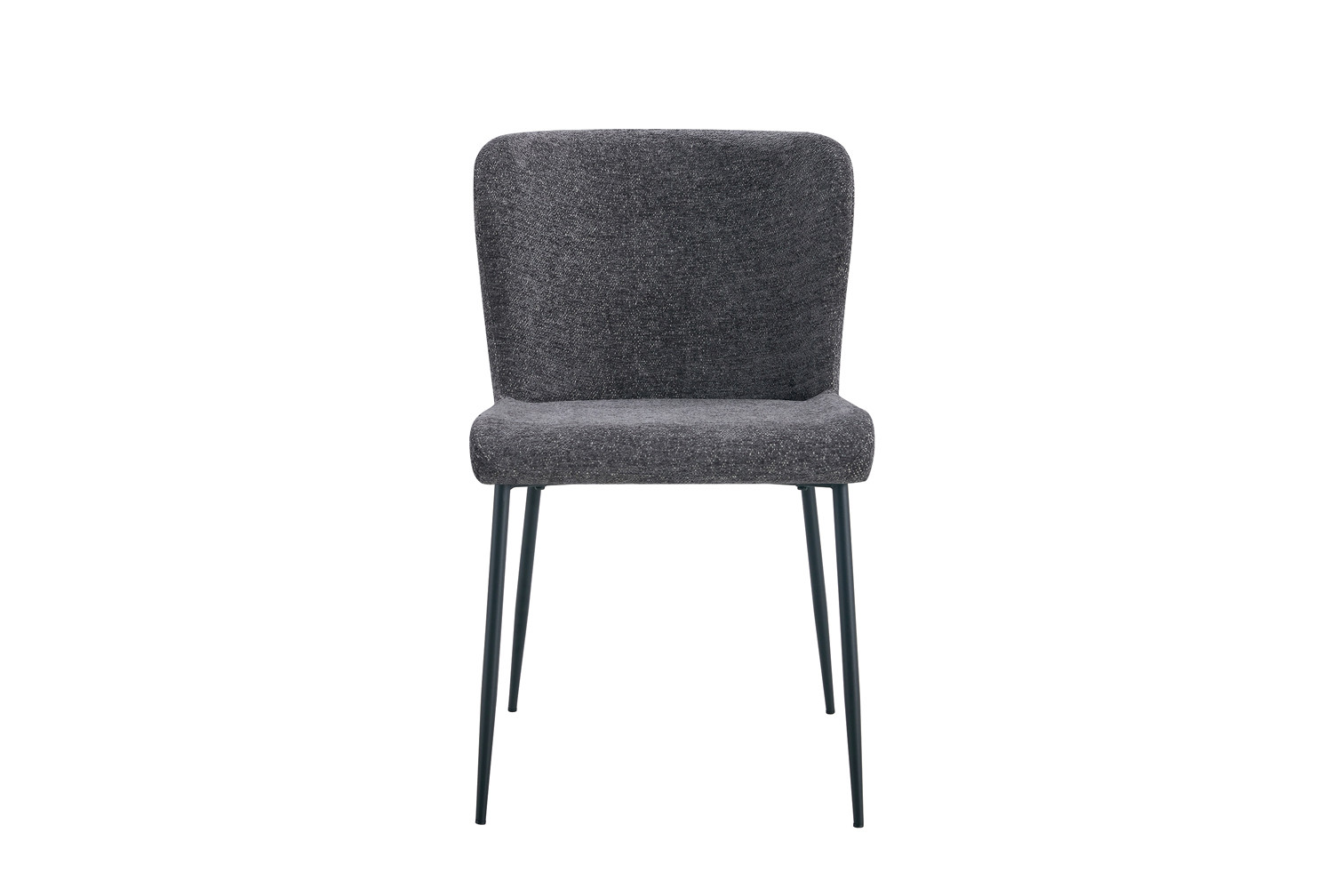 Chaise 'Lisa' Tissu Fabb Raven 13 Gris foncé – Image 3