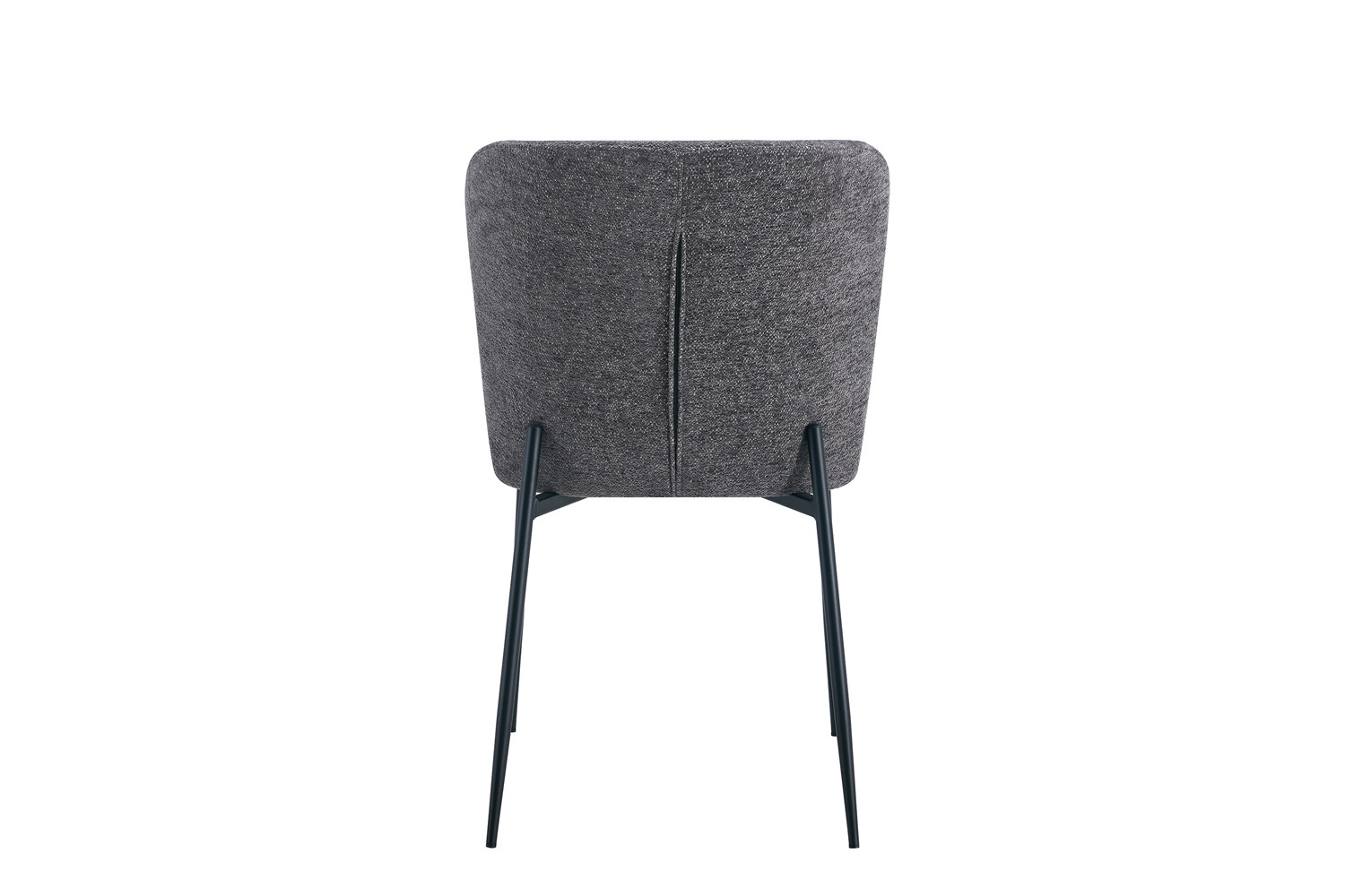 Chaise 'Lisa' Tissu Fabb Raven 13 Gris foncé – Image 7