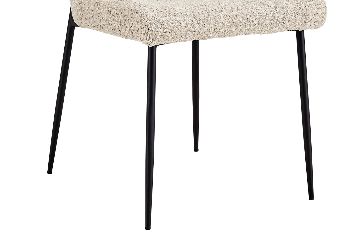 Chaise 'Lisa' Bouclé Beige – Image 8
