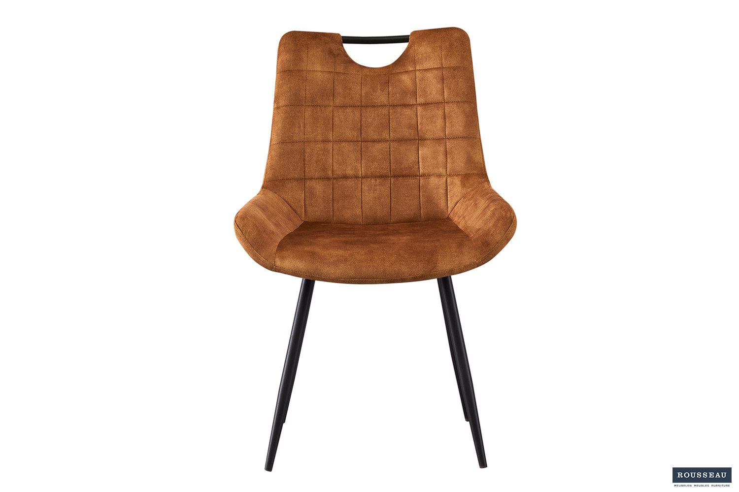 Chaise 'Nina' Velours Or – Image 3