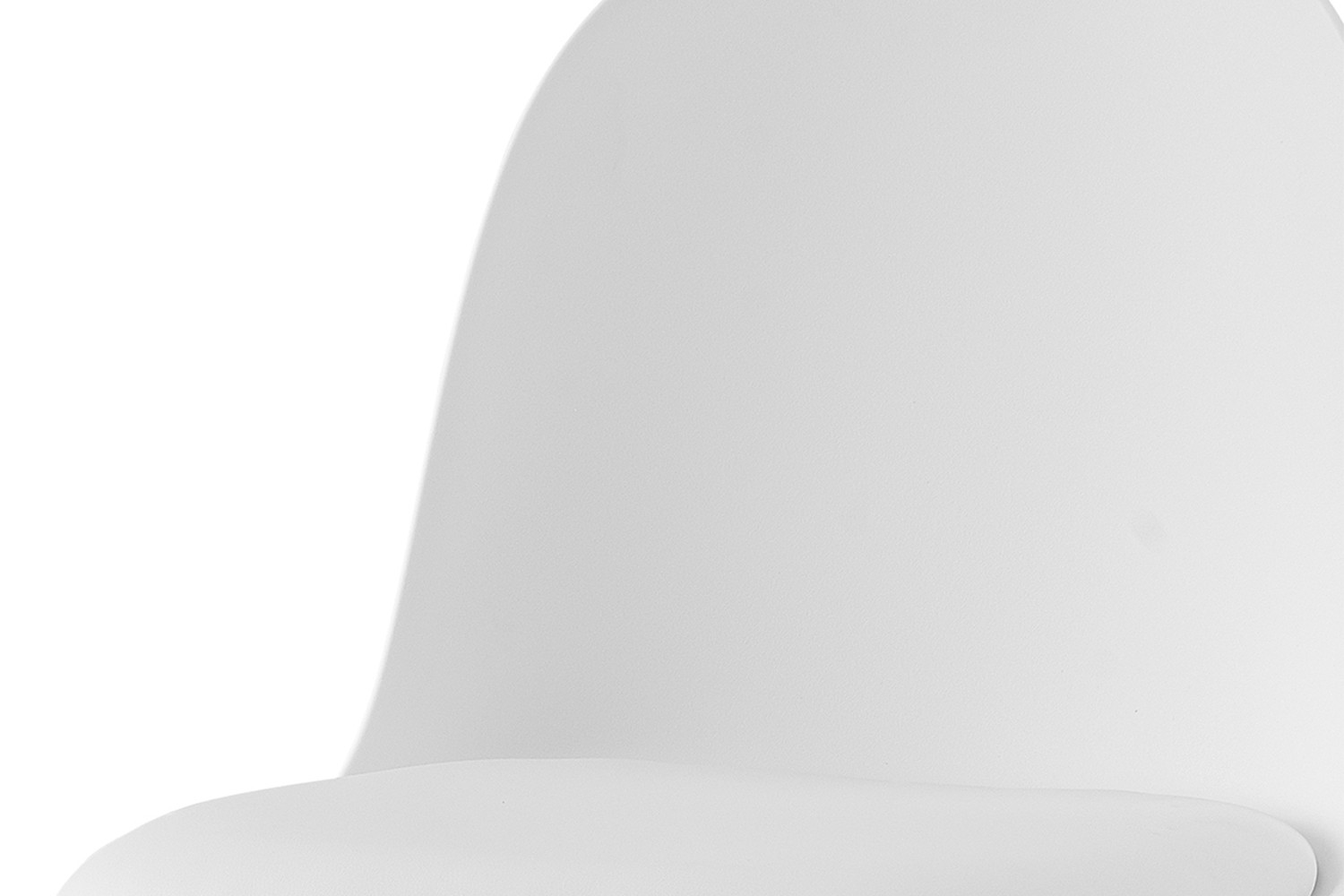 Chaise 'Jasmin' Assise PP Coussin PU Blanc – Image 8