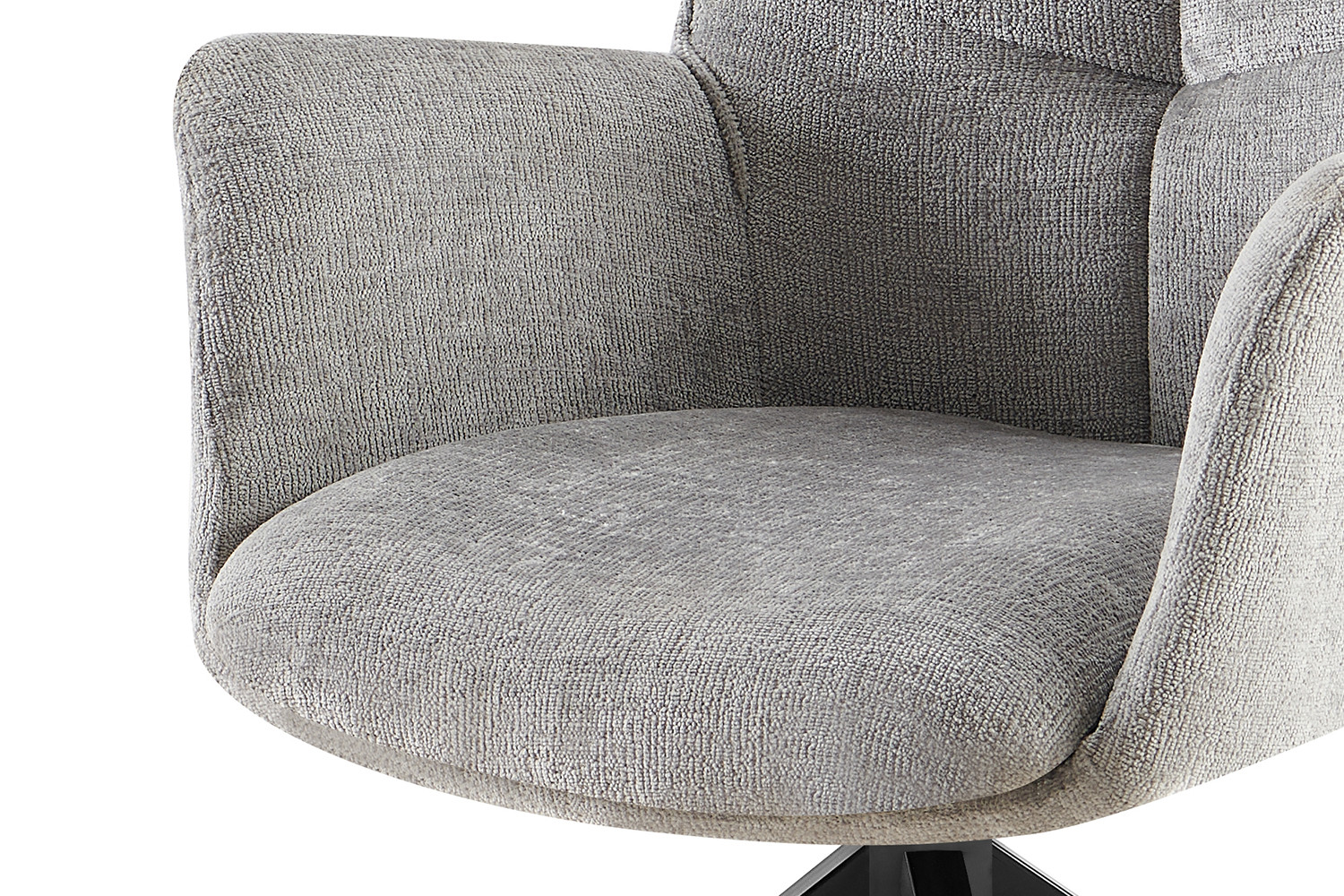 Chaise 'Lamor' Pivotant à 0 Tissu Davis Perfect Harmony 85 Gris – Image 8