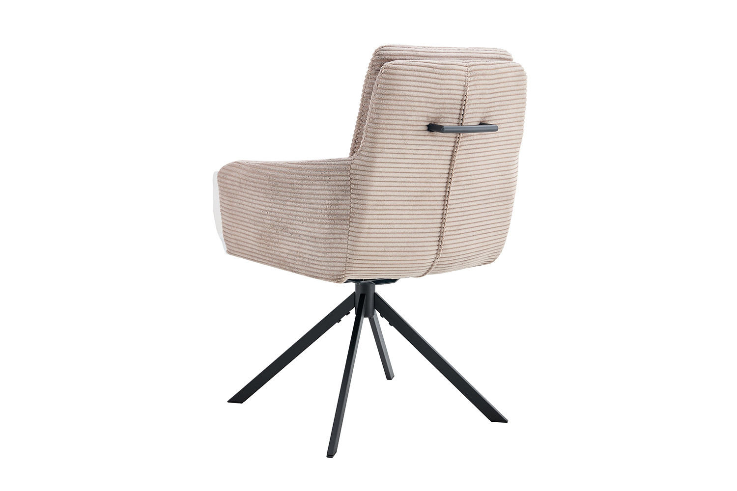 Chaise 'Luna' Pivotant à 0 Corduroy Fabb Hyper 38 Sable – Image 7