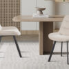 Chaise 'Amelie' Corduroy Sable