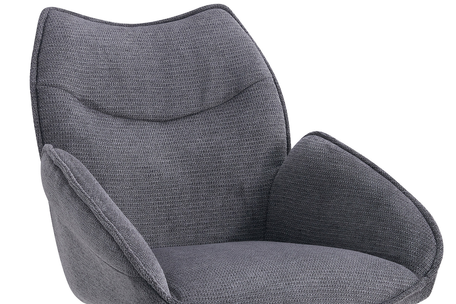 Chaise 'Mahi' Pivotant à 0 Tissu Ote Share 456 Gris foncé – Image 9