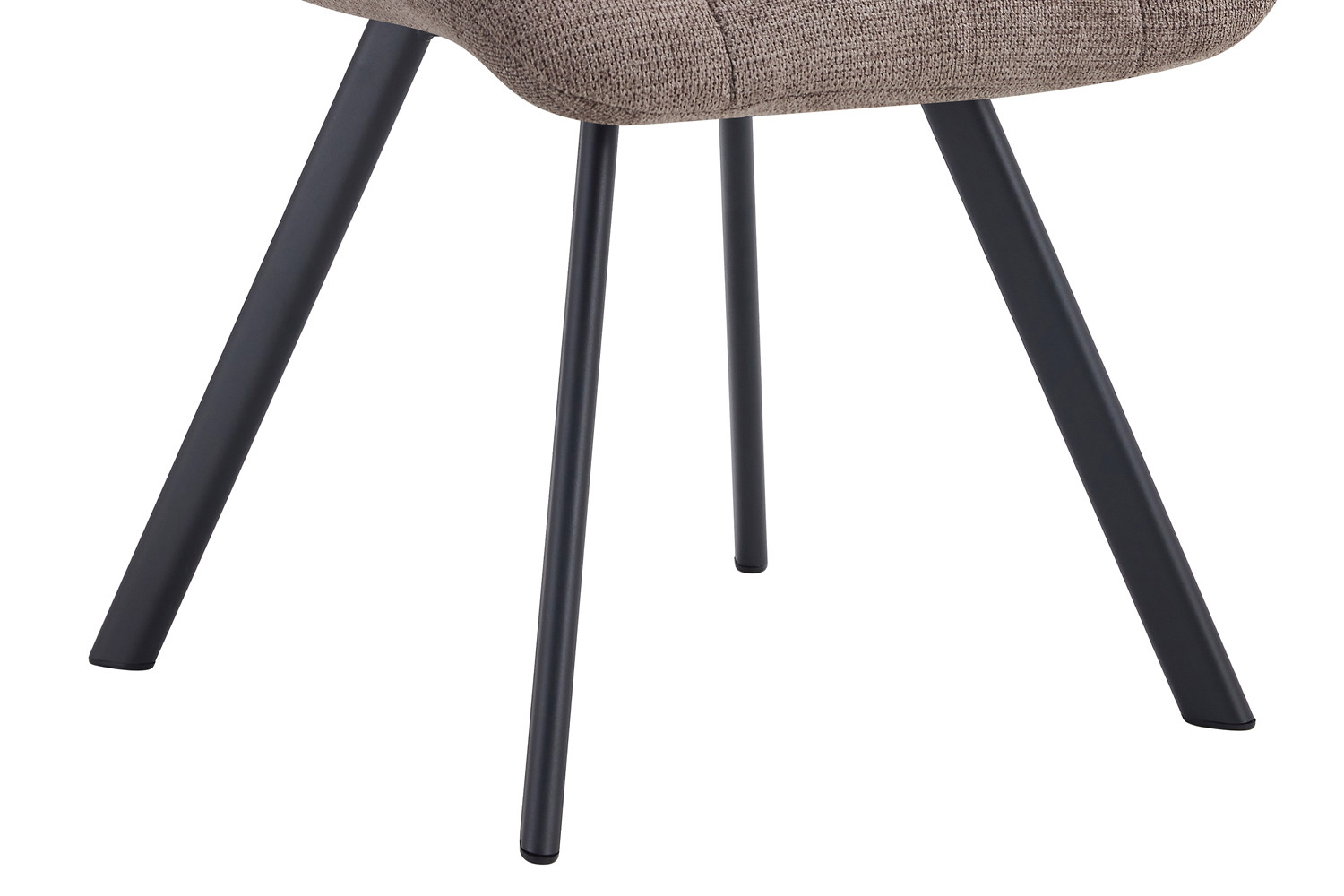 Chaise 'Lizzy' Tissu Ote Share 400 Poivre – Image 10