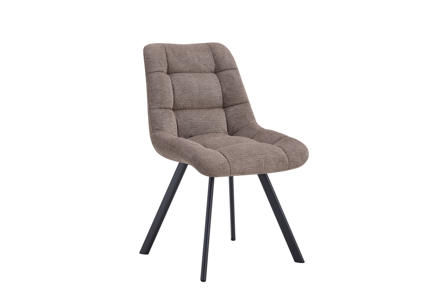 Chaise 'Lizzy' Tissu Ote Share 400 Poivre – Image 5