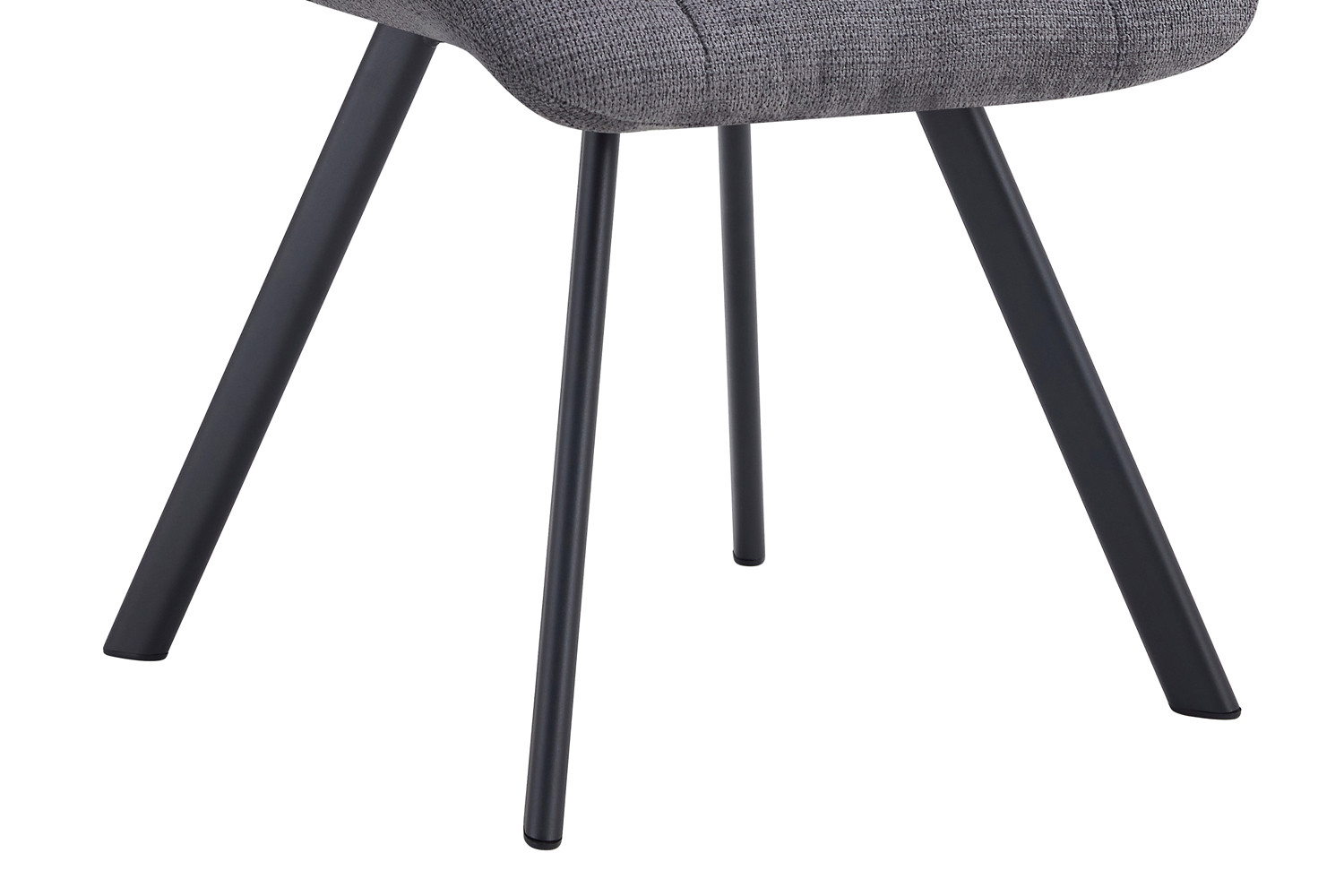 Chaise 'Lizzy' Tissu Ote Share 456 Gris foncé – Image 10
