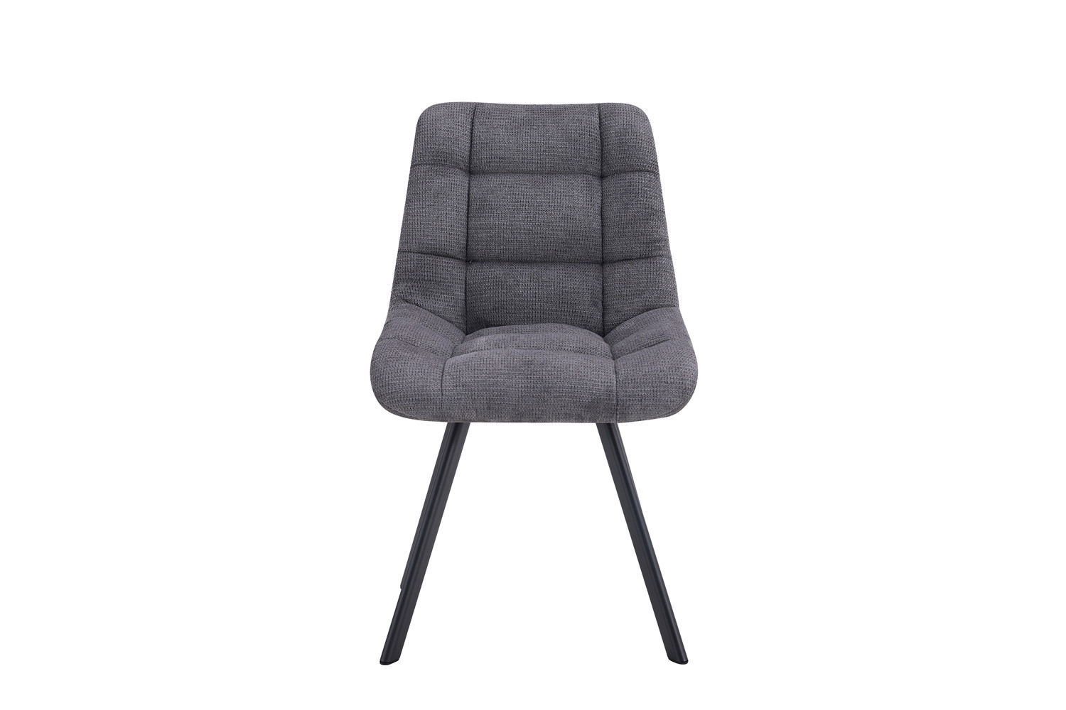 Chaise 'Lizzy' Tissu Ote Share 456 Gris foncé – Image 4