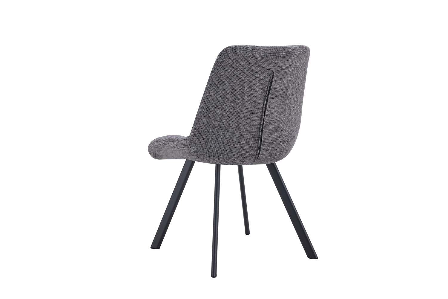 Chaise 'Lizzy' Tissu Ote Share 456 Gris foncé – Image 7