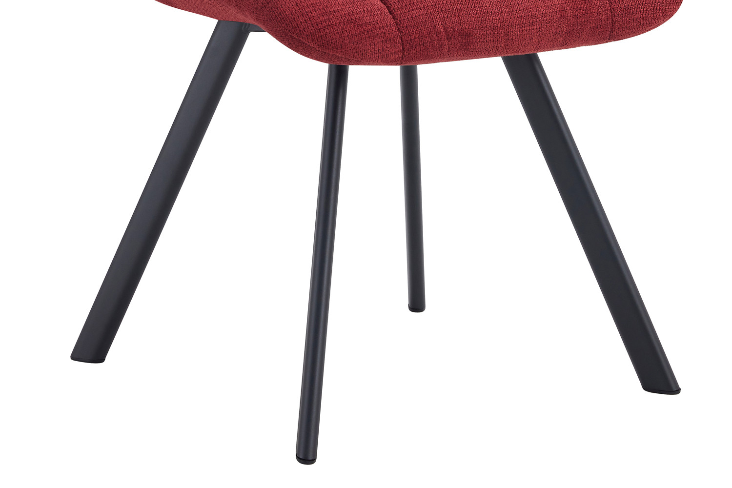 Chaise 'Lizzy' Tissu Ote Share 230 Rouge – Image 10