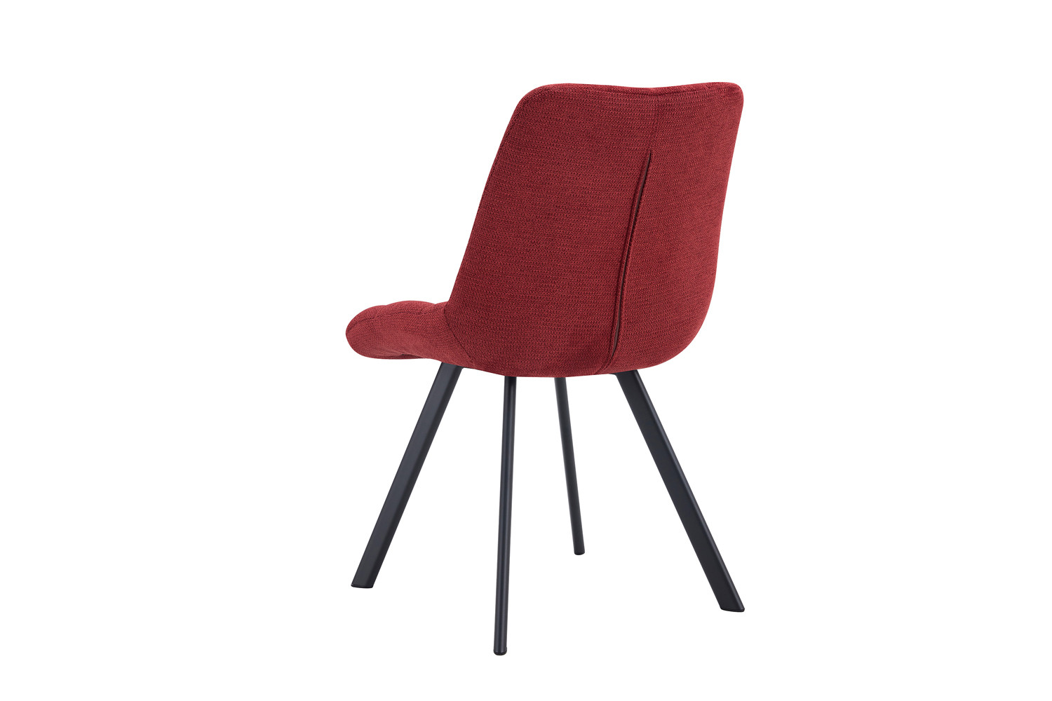 Chaise 'Lizzy' Tissu Ote Share 230 Rouge – Image 7