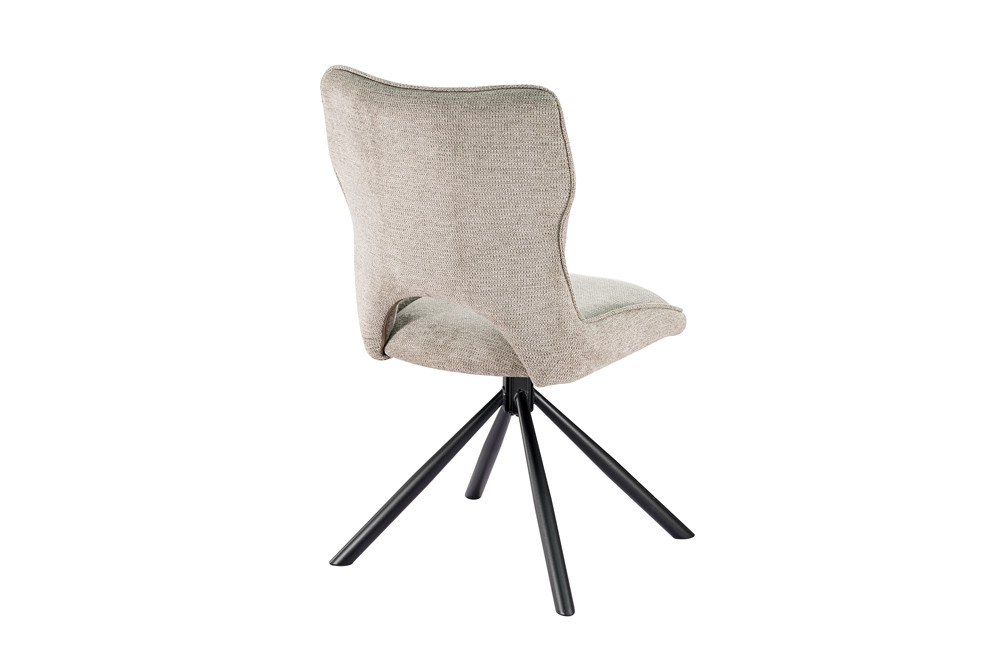 Chaise 'Mori' Pivotant à 0 Tissu Ote Share 160 Gris clair – Image 7