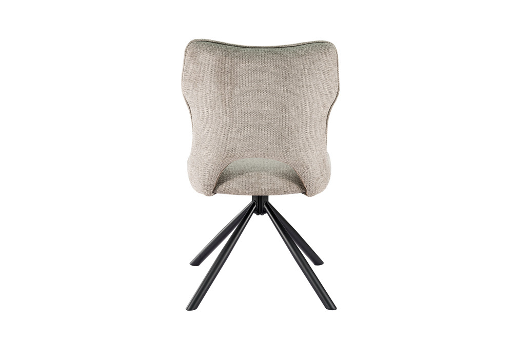 Chaise 'Mori' Pivotant à 0 Tissu Ote Share 160 Gris clair – Image 8