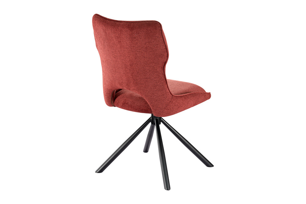 Chaise 'Mori' Pivotant à 0 Tissu Ote Share 230 Rouge – Image 7
