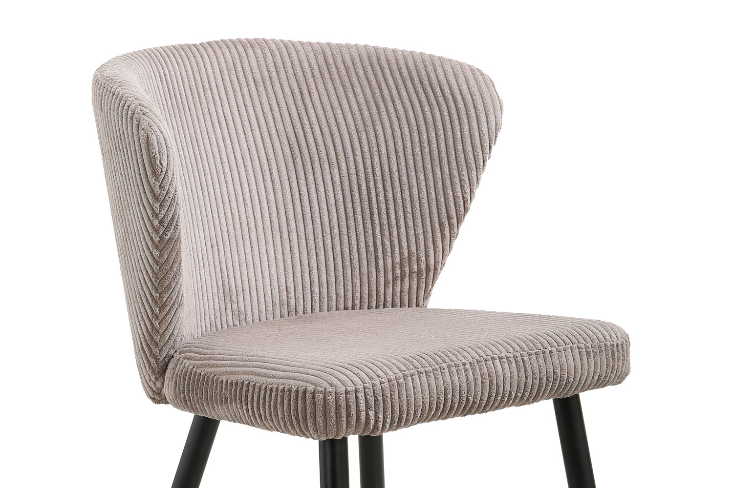 Chaise 'Tornado' Corduroy Fabb Hyper 38 Sable – Image 8