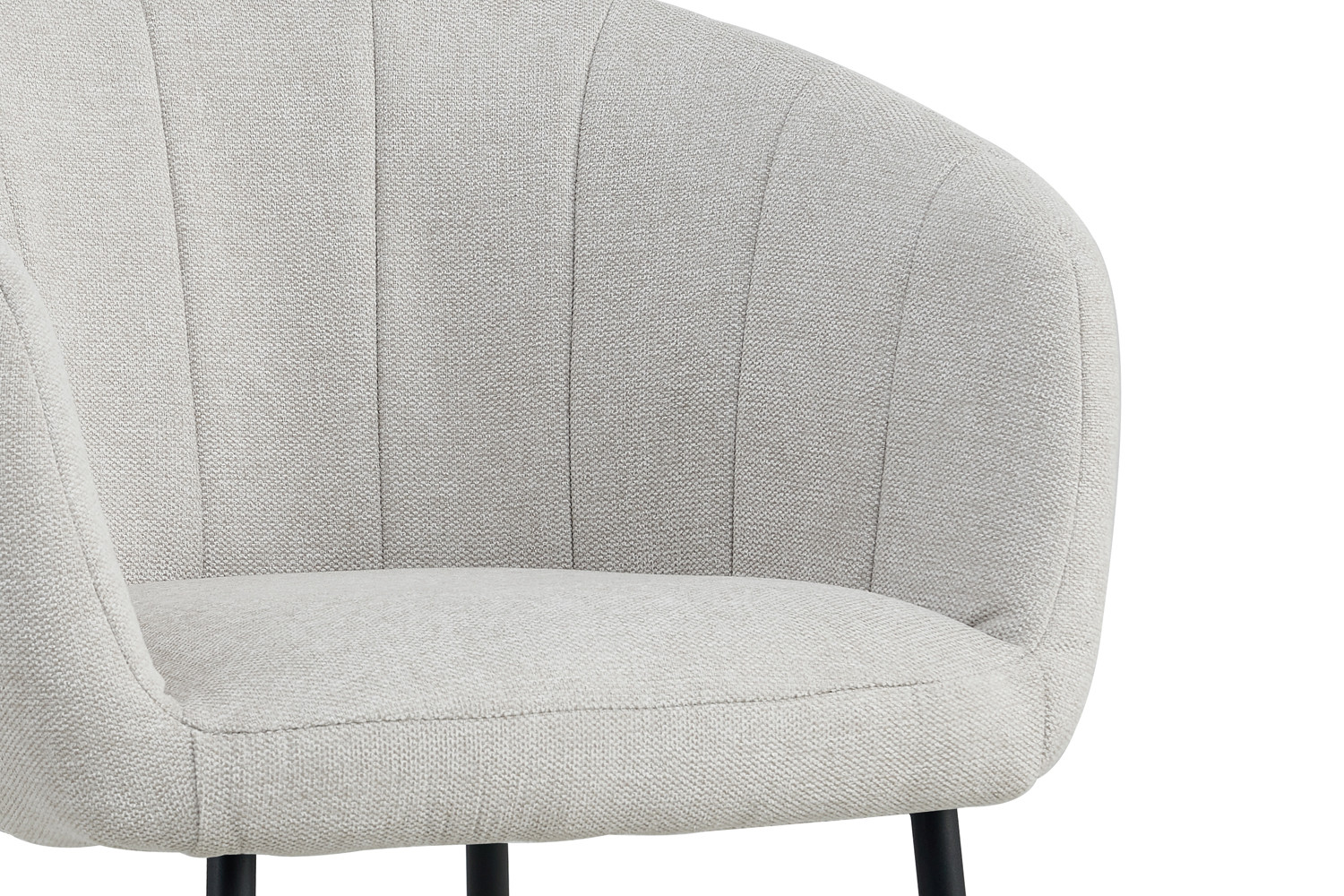 Chaise 'Sevilla' Tissu Beige – Image 7