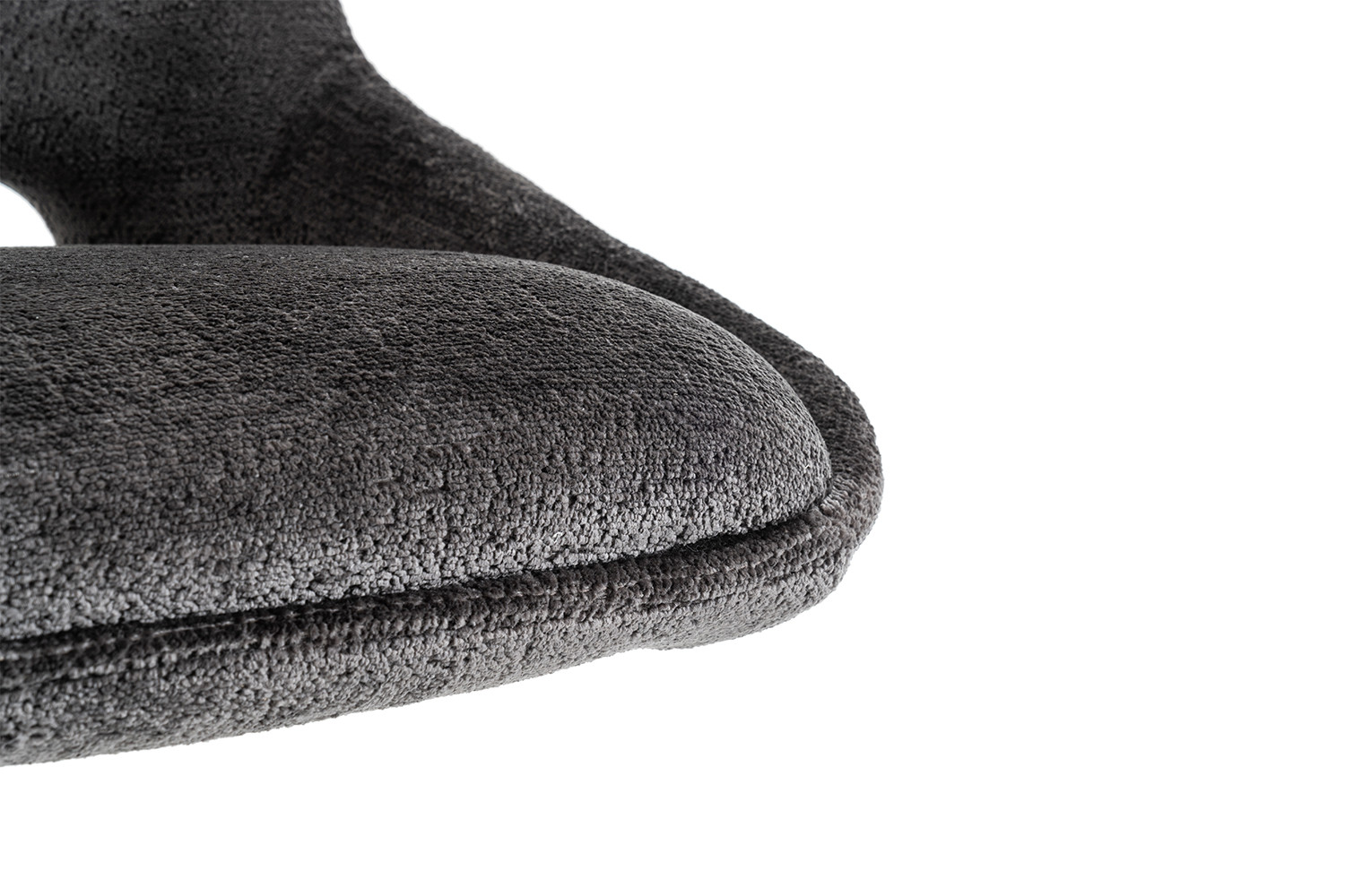 Chaise 'Dante' Tissu Gris – Image 9