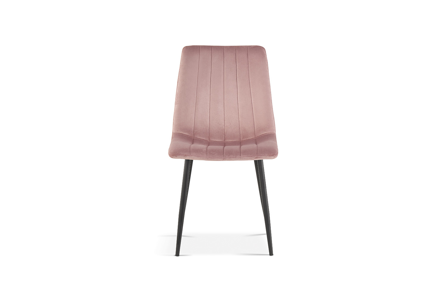Chaise 'Willis' Velours Rose – Image 7