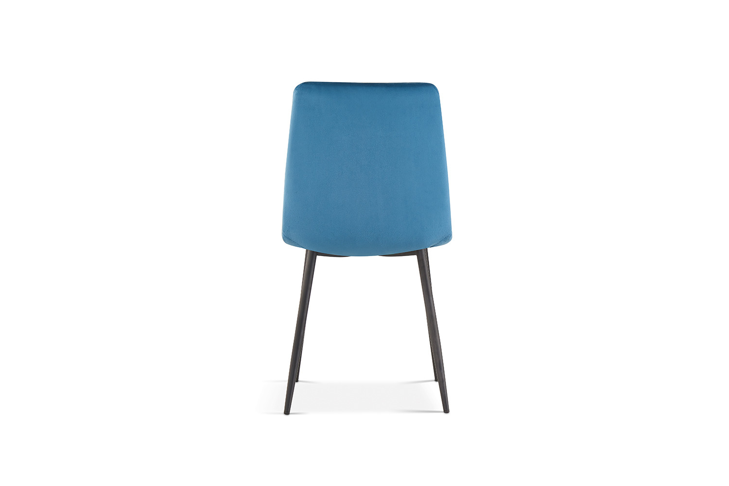 Chaise 'Willis' Velours Bleu – Image 8