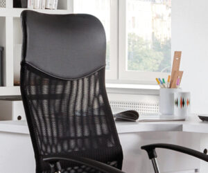 Alternative view of Chaise de bureau 'Max' Mesh Noir