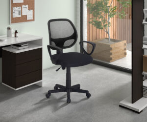 Chaise de bureau 'Hippa' Mesh Noir