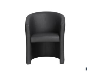 Alternative view of Fauteuil 'Charlie' PU Noir