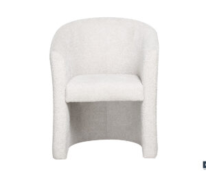 Alternative view of Fauteuil 'Charlie' Boucle Sable