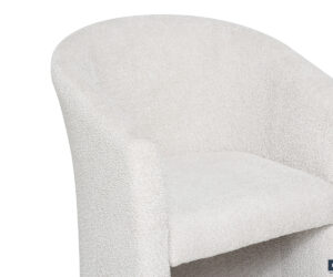 Fauteuil 'Charlie' Boucle Sable – Image 6