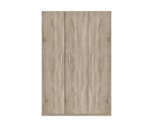 Alternative view of Armoire de rangement 'Mike' 120 cm 3 portes