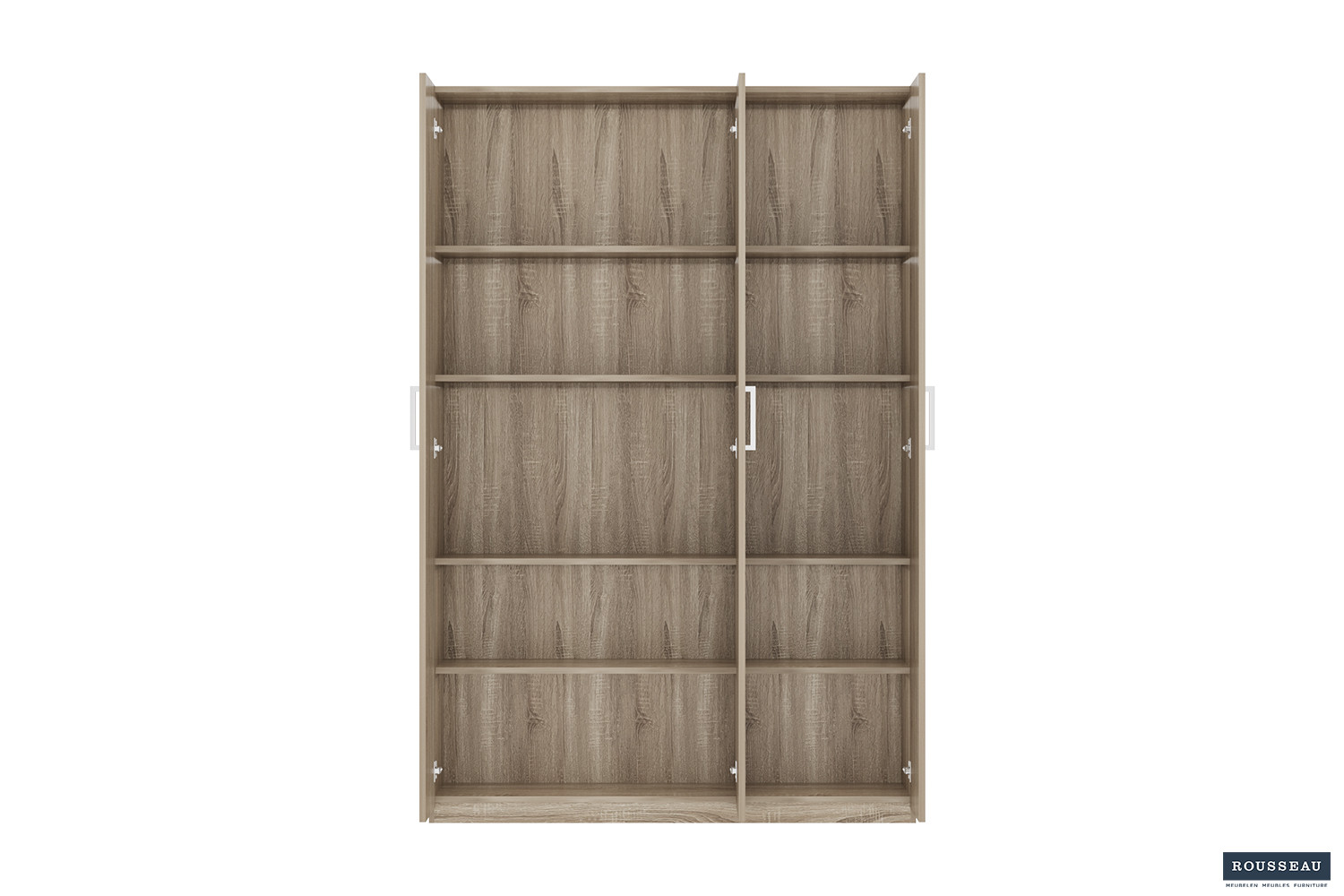 Armoire de rangement 'Mike' 120 cm 3 portes – Image 5