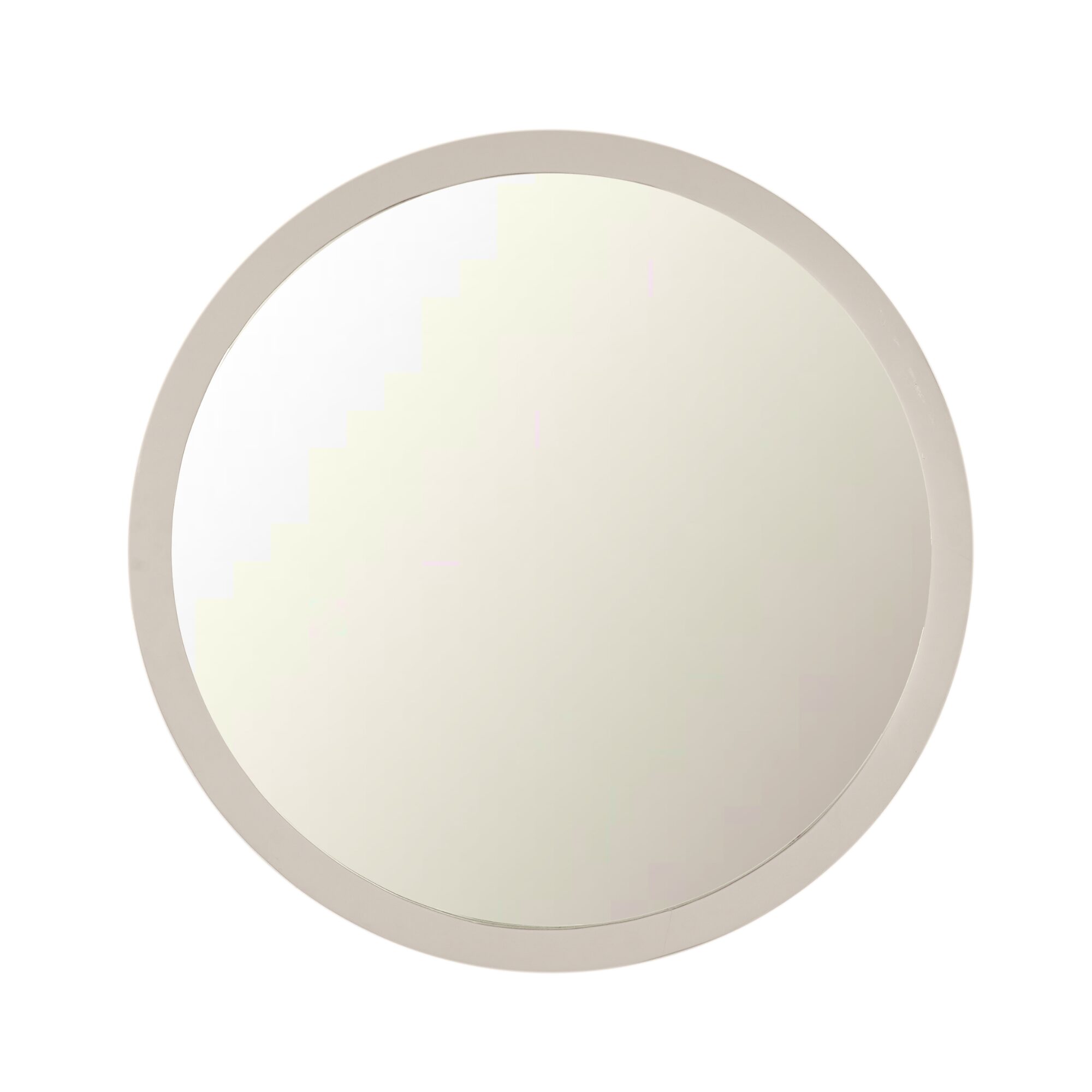 Miroir rond Dide en bois de manguier finition sable – 80 cm – Image 3