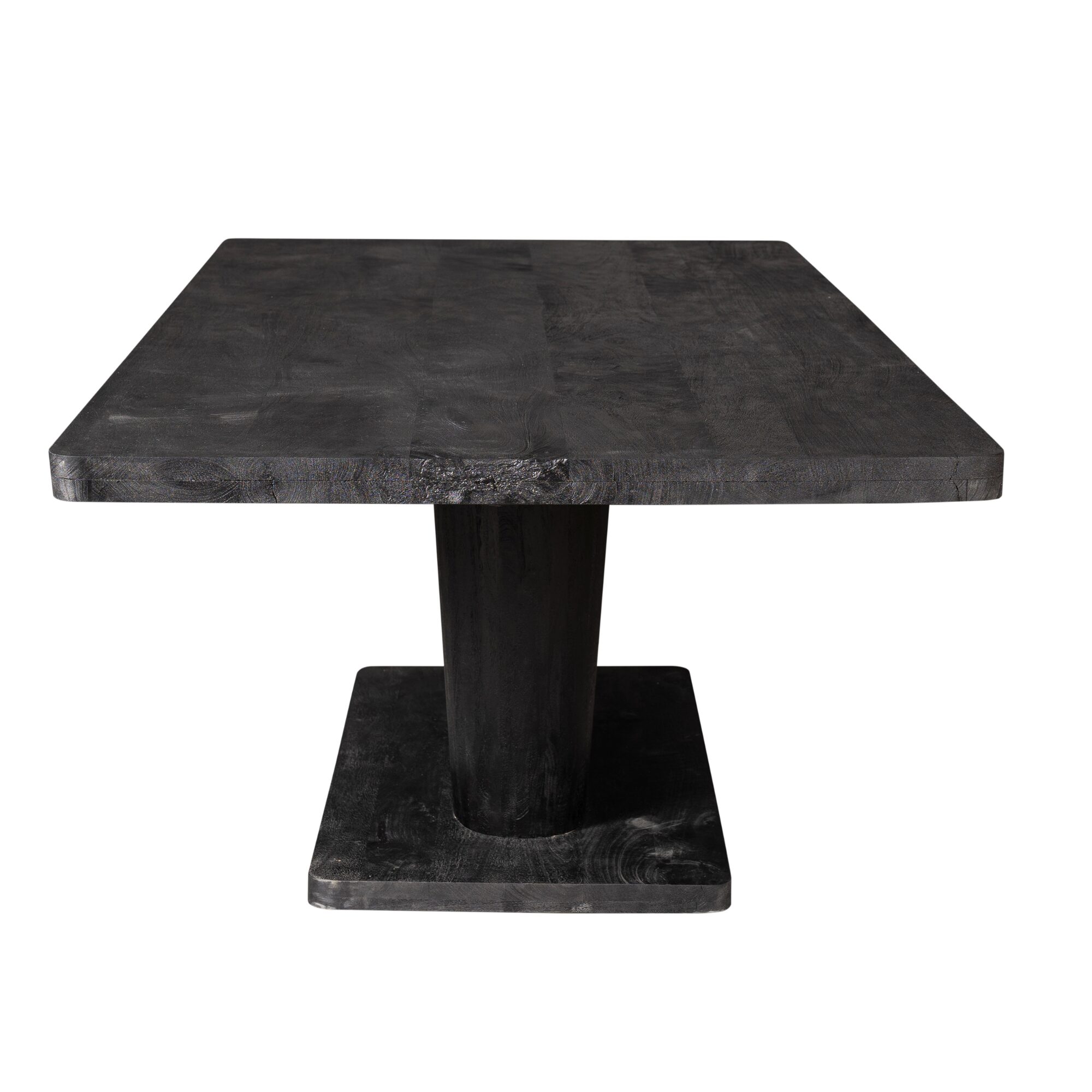Table à manger Voco en bois de manguier noir – 200 cm – Image 3
