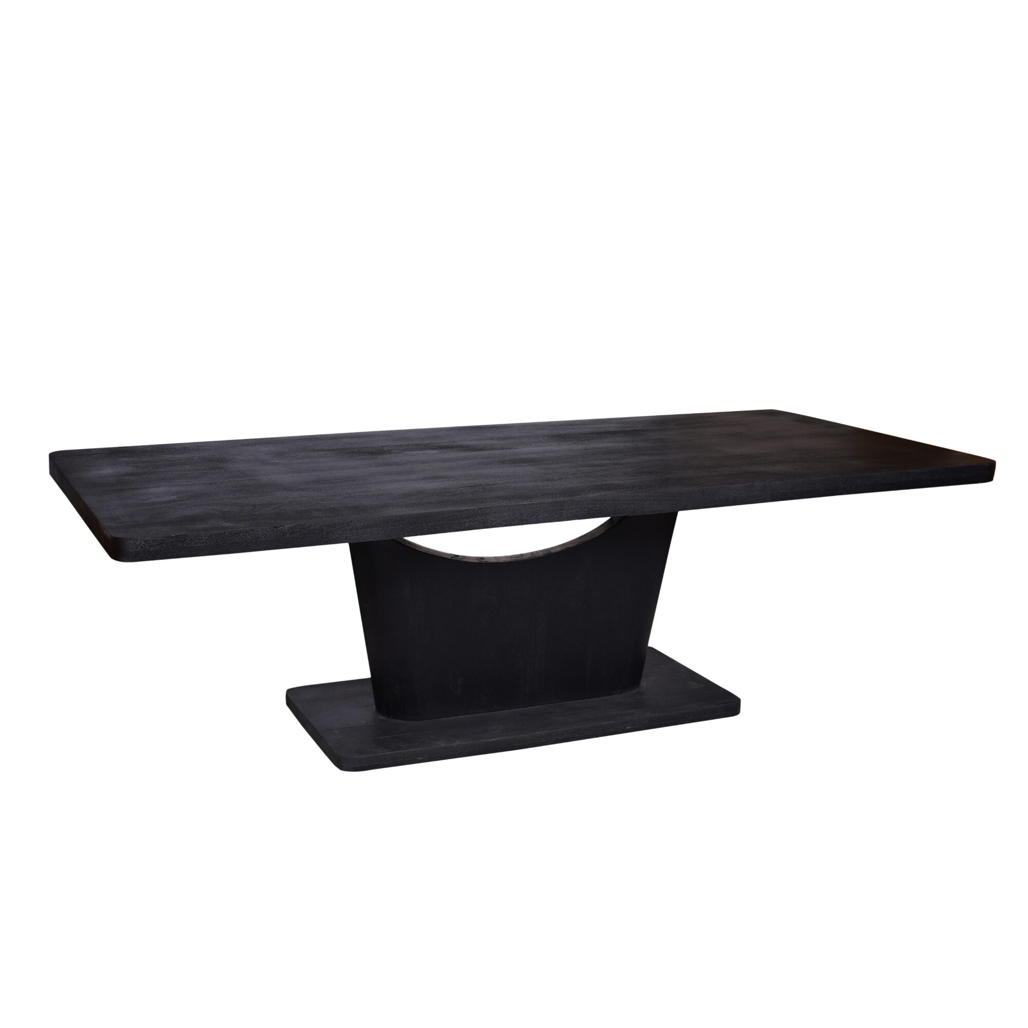 Table à manger Voco en bois de manguier noir – 200 cm – Image 6