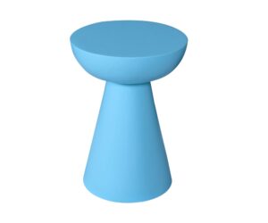 Alternative view of Table d’appoint Owen en bois de manguier bleu – 30 cm