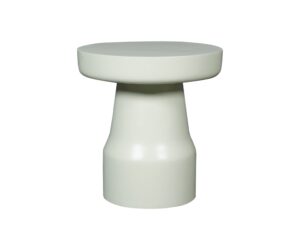 Alternative view of Table d’appoint Drum en bois de manguier vert – 40 cm