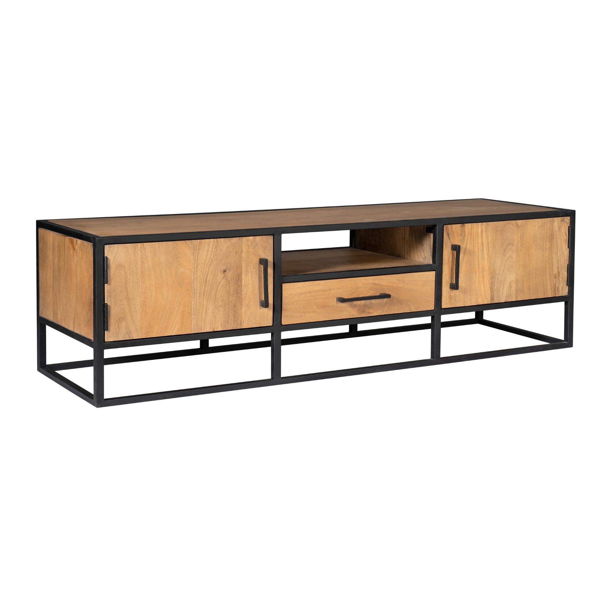 Table à manger ronde Denver en bois de manguier naturel – 140 cm – Image 9