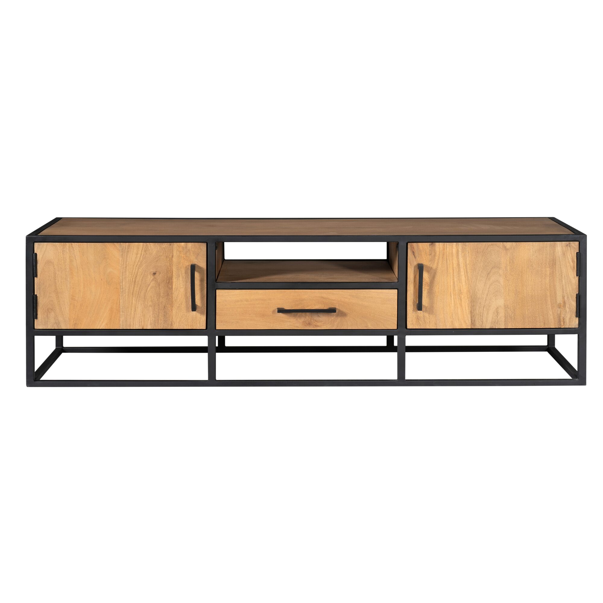 Table à manger ronde Denver en bois de manguier naturel – 140 cm – Image 5