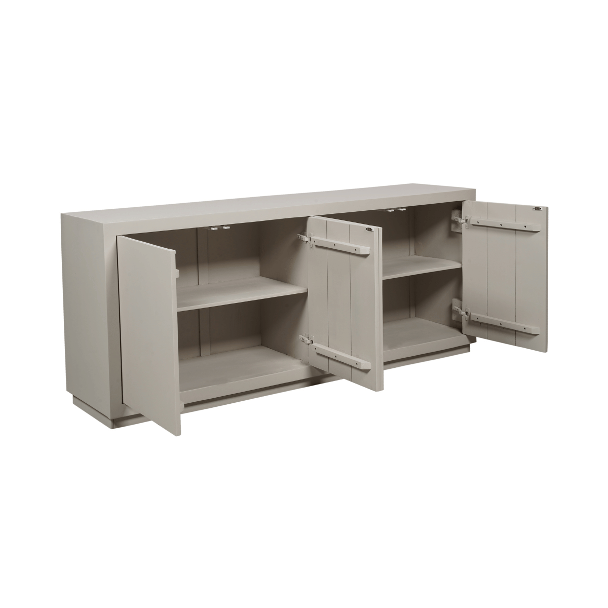 Buffet Brussel en bois de manguier finition sable – 200 cm – Image 10