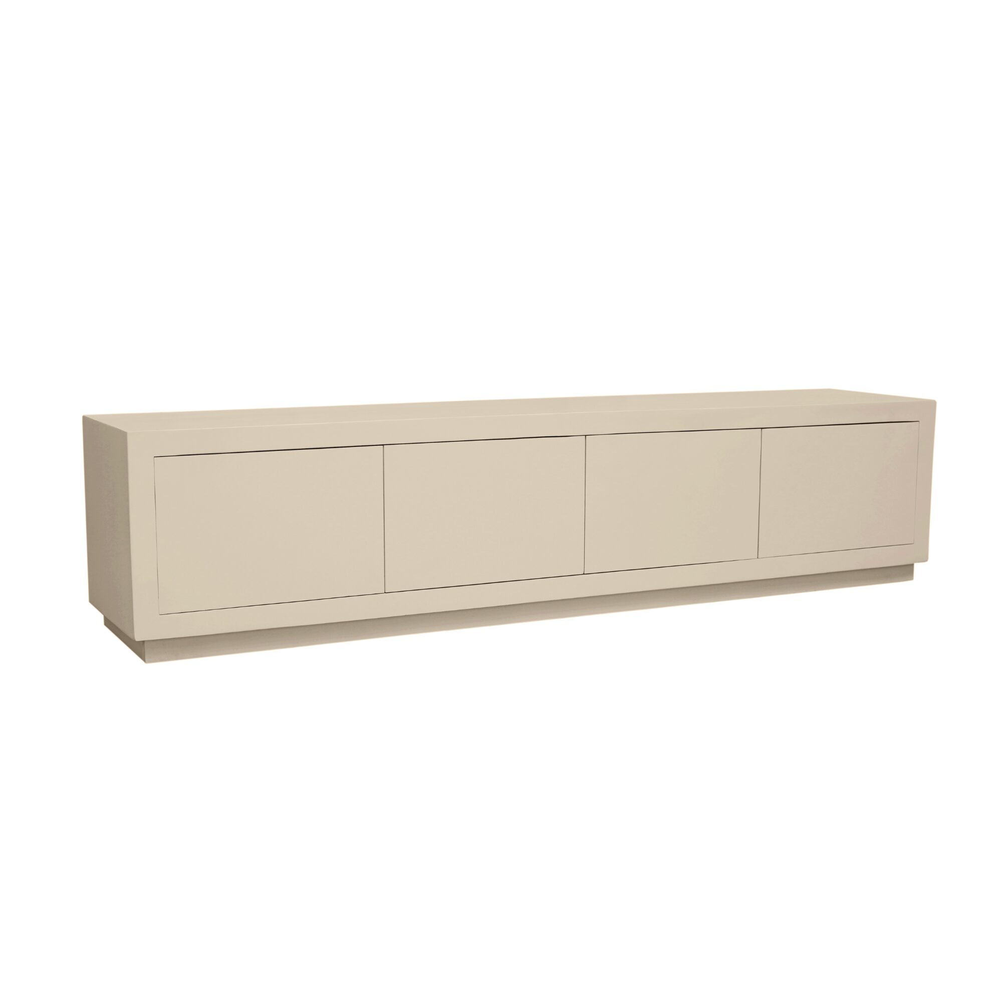 Meuble TV Brussel en bois de manguier finition sable – 200 cm – Image 5