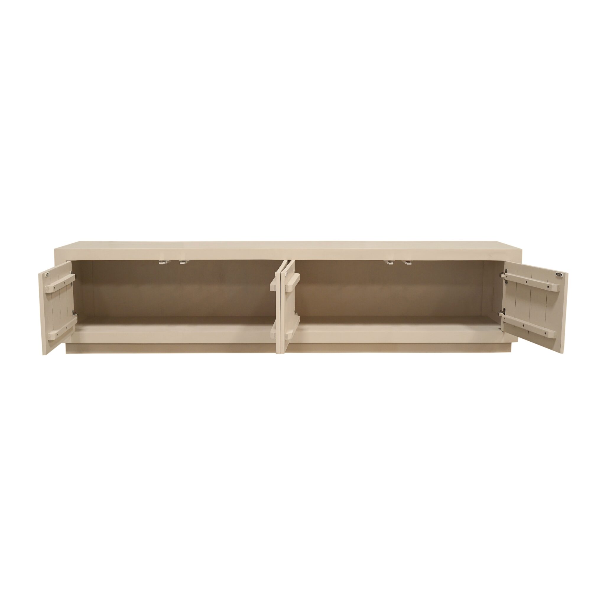 Meuble TV Brussel en bois de manguier finition sable – 200 cm – Image 7