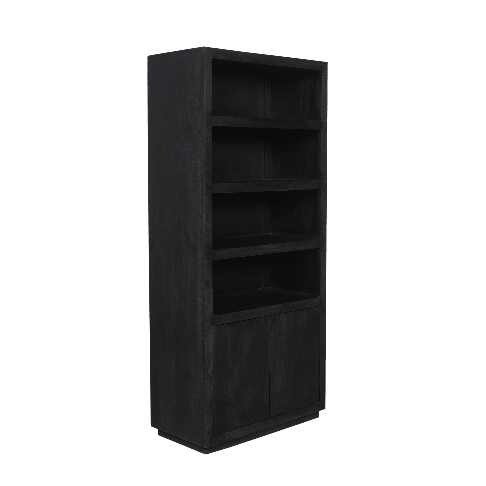 Bibliothèque Brussel en bois de manguier noir – 90 cm – Image 6