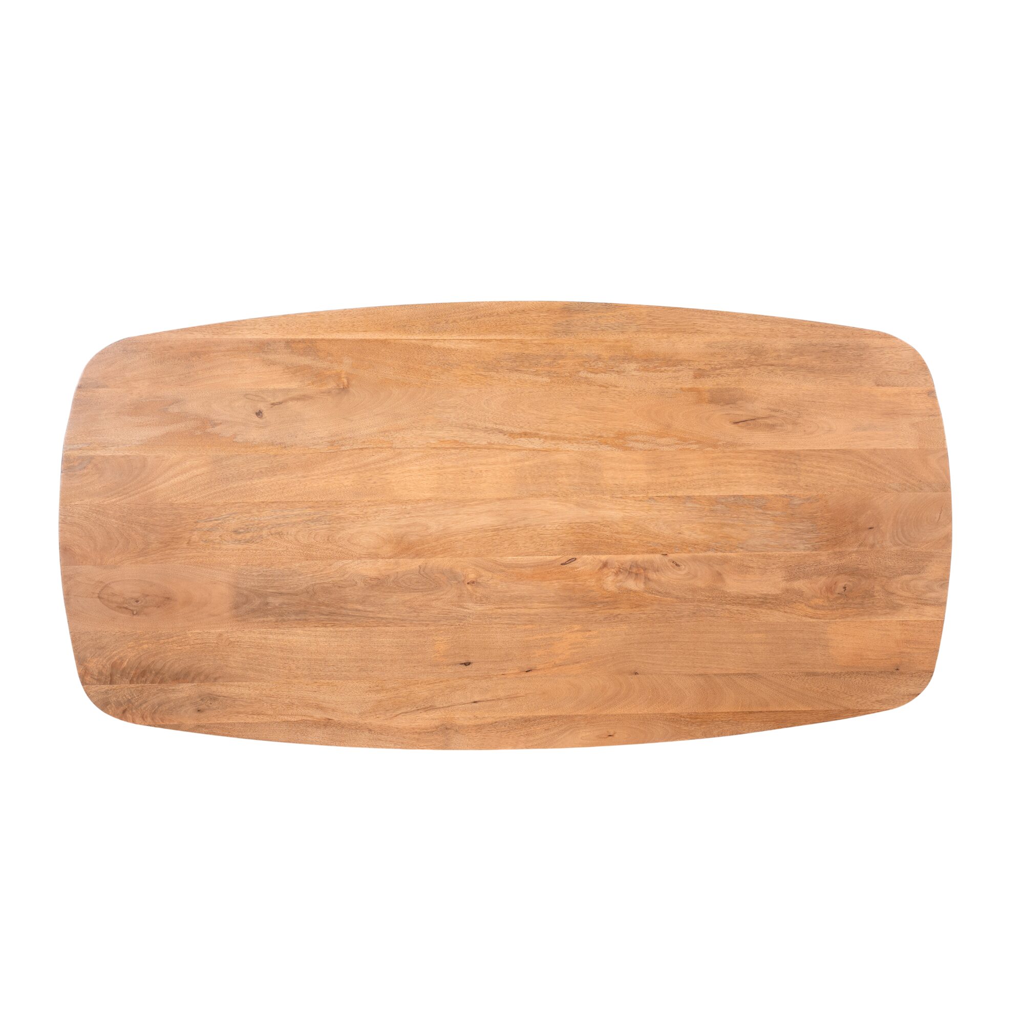 Table à manger ovale danoise Elegance en bois de manguier naturel – 200 cm – Image 4