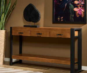 Console Boaz en bois de manguier naturel – 150 cm