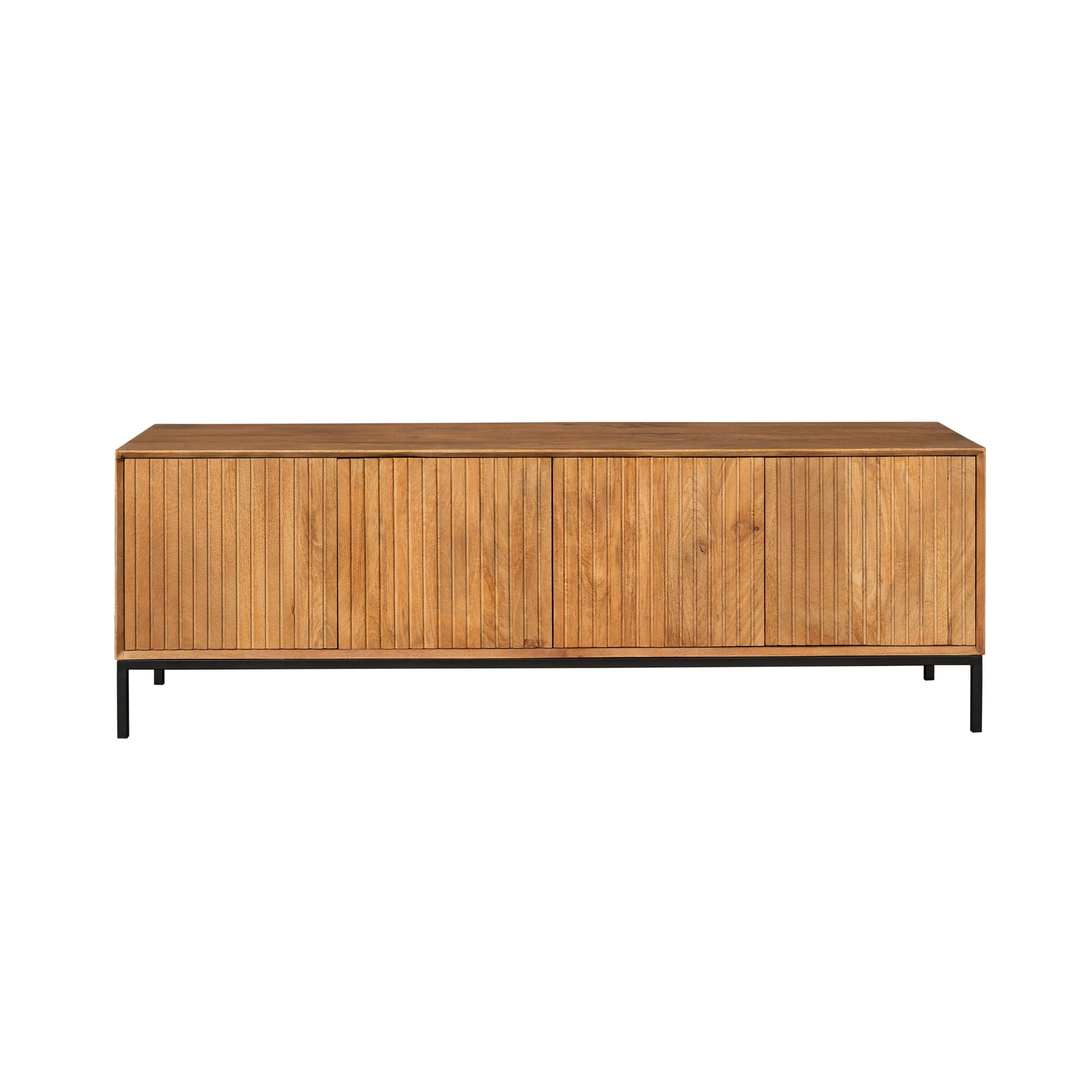 Meuble TV Madison en bois de manguier naturel – 165 cm – Image 22