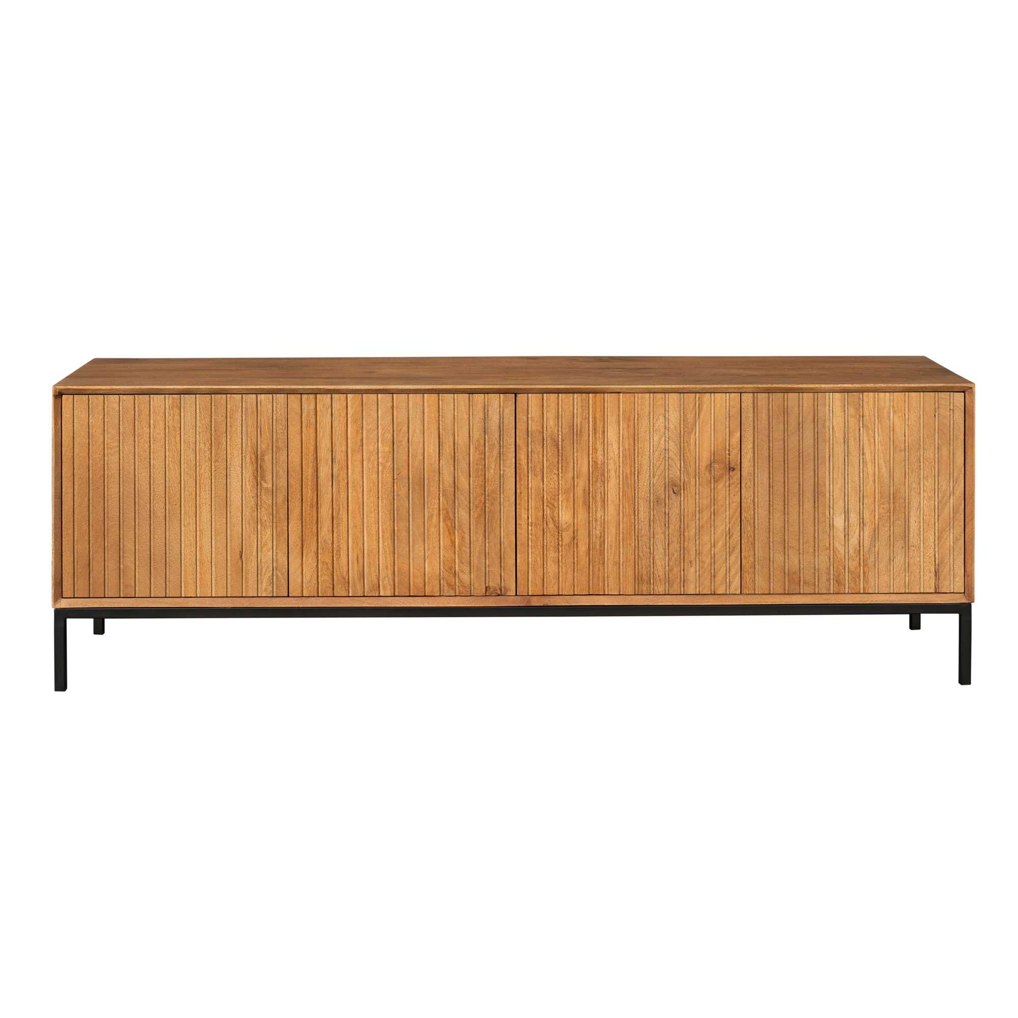 Meuble TV Madison en bois de manguier naturel – 165 cm – Image 6